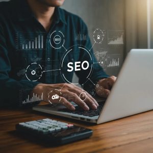 Team of web designers collaborating in a modern office setting, emphasizing Liverpool web design and lead generation